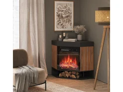 Elektrokamin preto 100x73x80 lynea