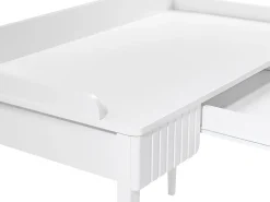Escrivaninha de console com 1 gaveta em MDF branco fosco - RENEVI por Pascal Morabito