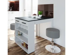 Esszimmertisch antracite/branco 67x100x77.5 repose