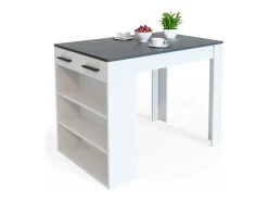 Esszimmertisch antracite/branco 67x100x77.5 repose