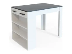 Esszimmertisch antracite/branco 67x100x77.5 repose