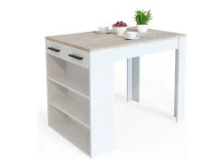 Esszimmertisch sonoma/branco 67x100x77.5 repose