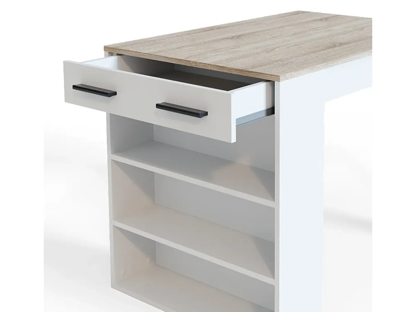 Esszimmertisch sonoma/branco 67x100x77.5 repose