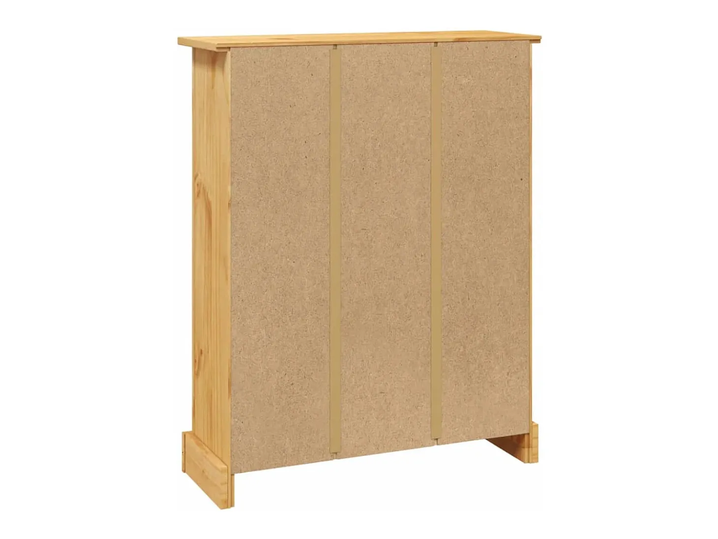 Estante 3 prateleiras Corona Range pinho mexicano 80x29x100 cm