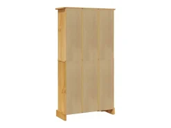 Estante 4 prateleiras Corona Range pinho mexicano 80x29x150 cm