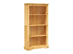 Estante 4 prateleiras Corona Range pinho mexicano 80x29x150 cm