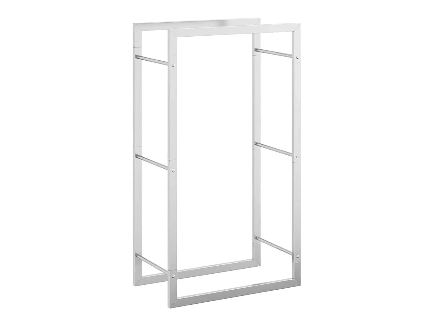 Estante 3 prateleiras derivados de madeira branco