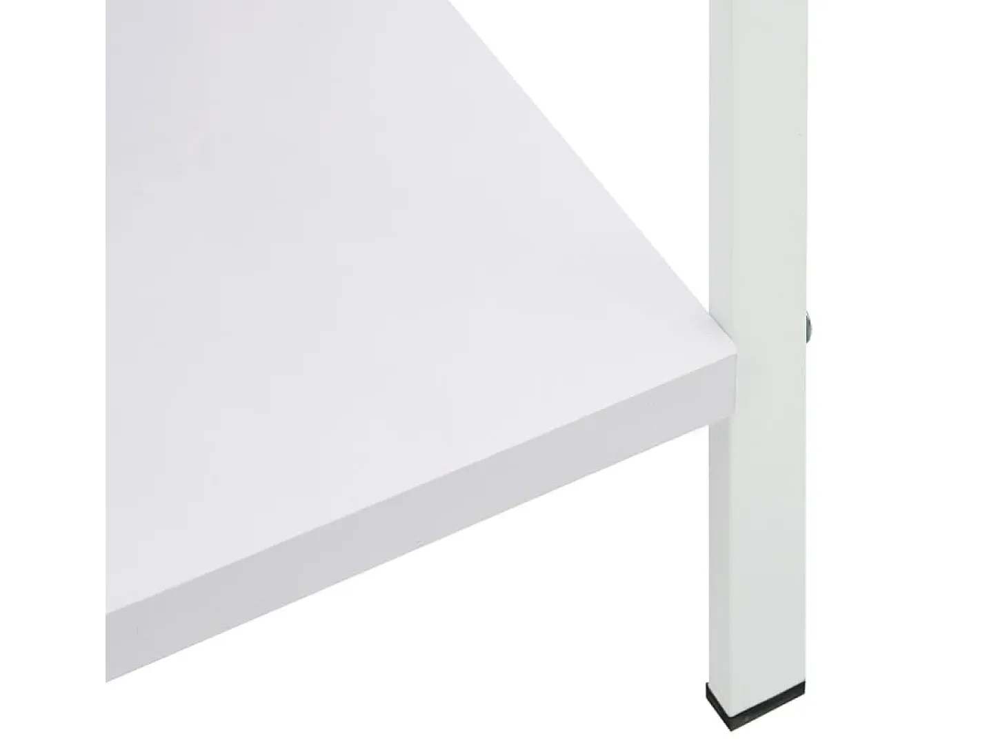 Estante 3 prateleiras derivados de madeira branco