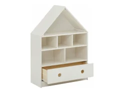 Estante Alandra Alandra Carvalho Branco Creme