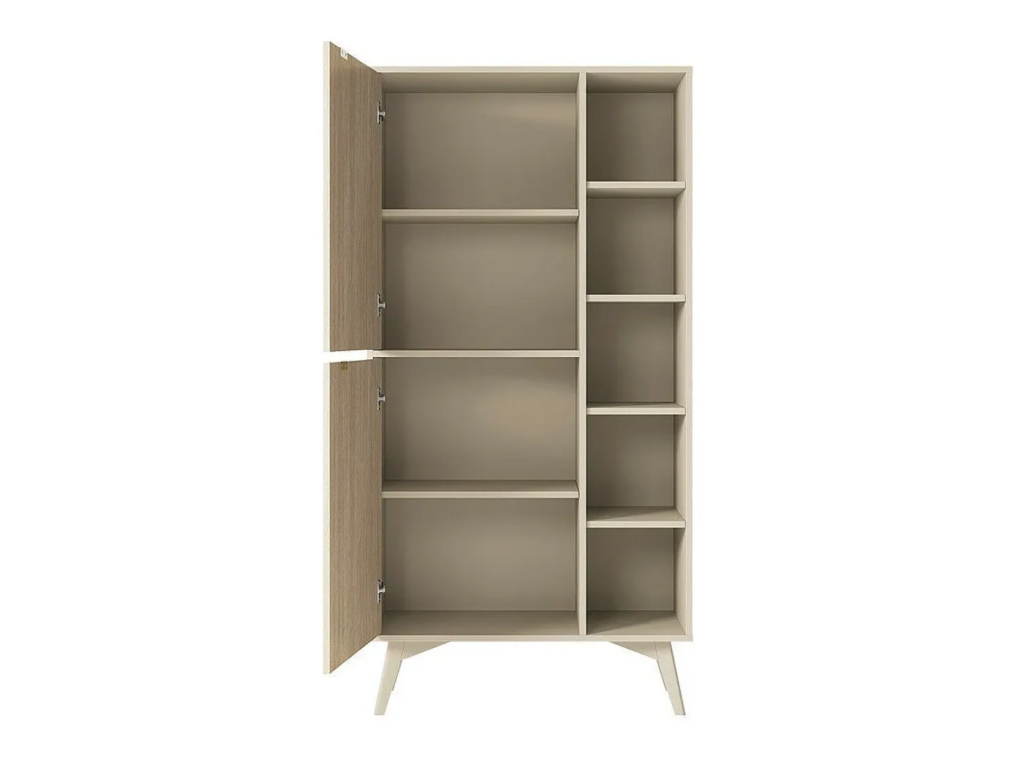 Estante AMBIHOME CHO - Bege, C80xP38xA160cm