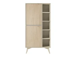 Estante AMBIHOME CHO - Bege, C80xP38xA160cm