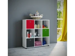 Estante Benas Branco A. 93 x L. 90 x P. 30 cm