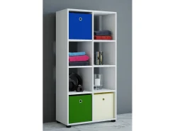 Estante Benas Branco A. 123 x L. 60 x P. 30 cm