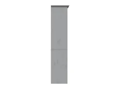 Estante BODO 5 prateleiras 82x40x173 cm pinho maciço cinzento PT632441