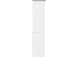 Estante BODO 82x40x173 cm madeira de pinho maciça branco PT464202