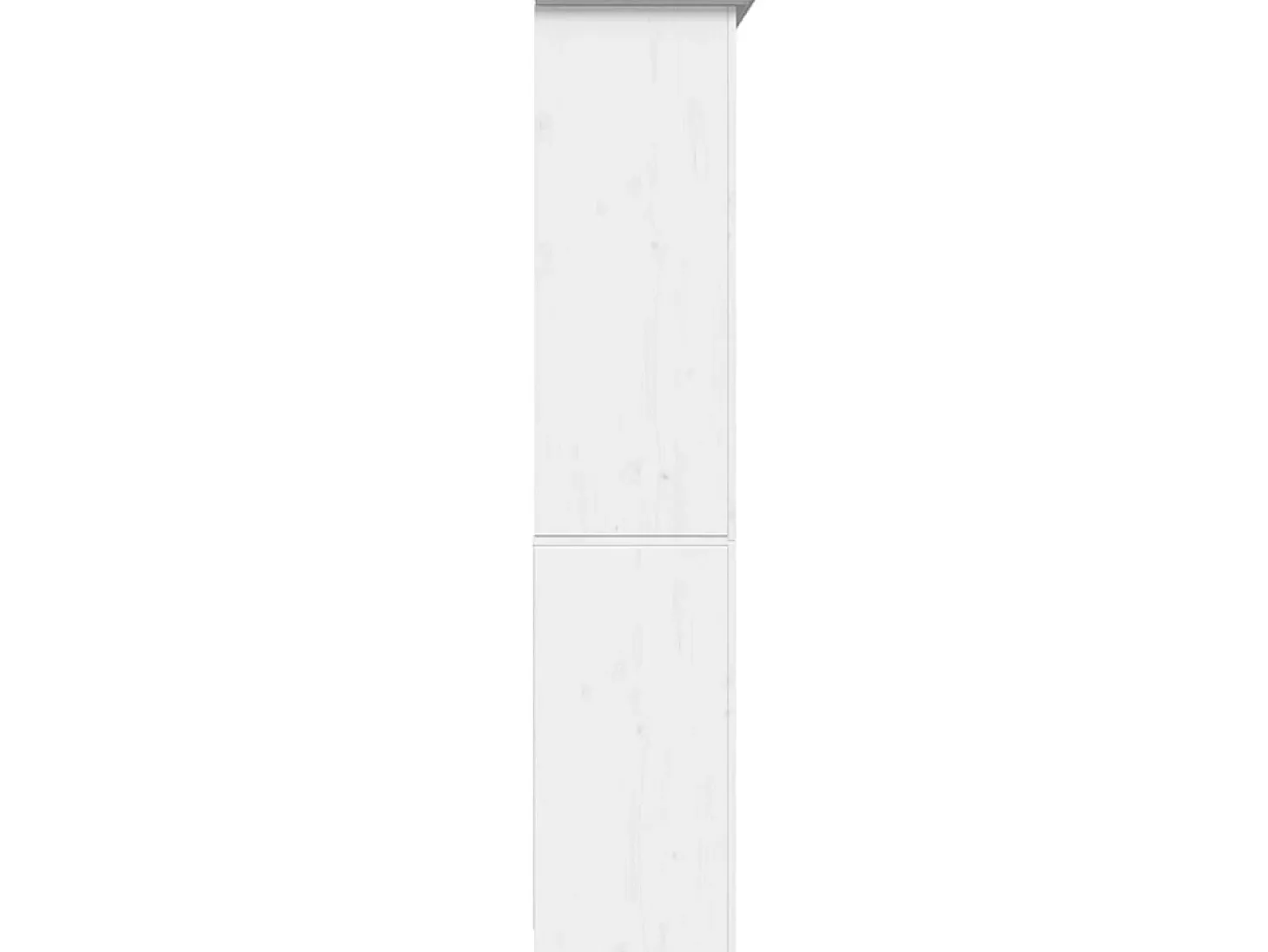 Estante BODO 82x40x173 cm madeira de pinho maciça branco PT464202