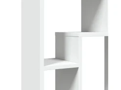 Estante Branca 63x20x90 cm Madeira Engenheirada