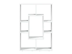 Estante Branca 63x20x90 cm Madeira Engenheirada