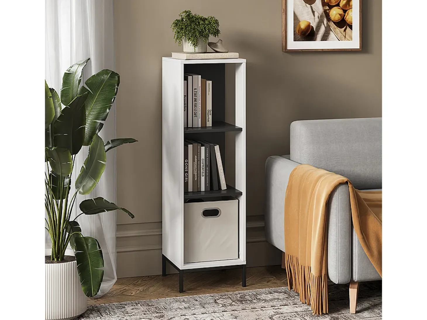 Estante branco 36x36x120 eliza