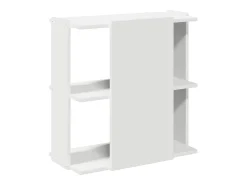 Estante c/ 3 prateleiras 60x30x60cm derivados de madeira branco