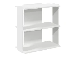 Estante c/ 3 prateleiras 60x30x60cm derivados de madeira branco