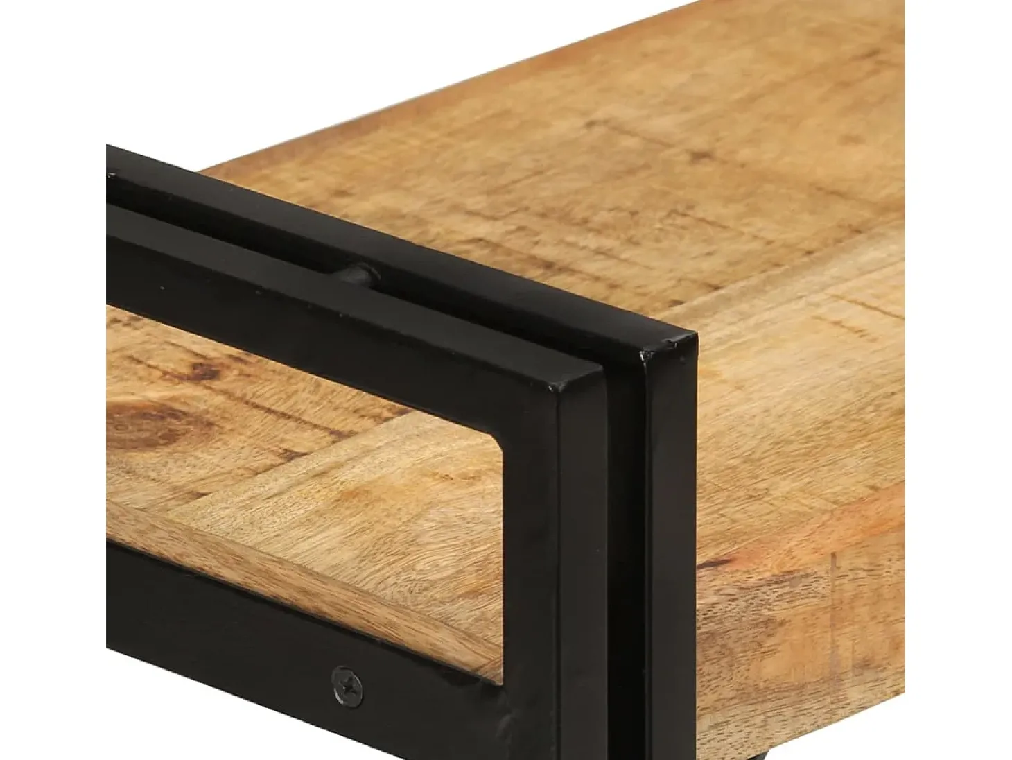Estante c/ 3 prateleiras 77x30x80 cm mangueira maciça/ferro