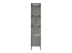 Estante c/ porta 44,5x30x154,5 cm deriv. madeira cinza sonoma