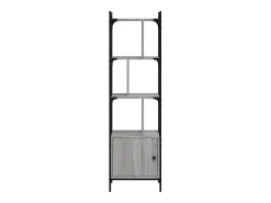 Estante c/ porta 44,5x30x154,5 cm deriv. madeira cinza sonoma