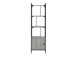 Estante c/ porta 44,5x30x154,5 cm deriv. madeira cinza sonoma PT625319