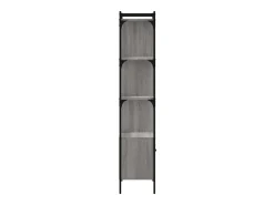 Estante c/ porta 44,5x30x154,5 cm deriv. madeira cinza sonoma PT625319