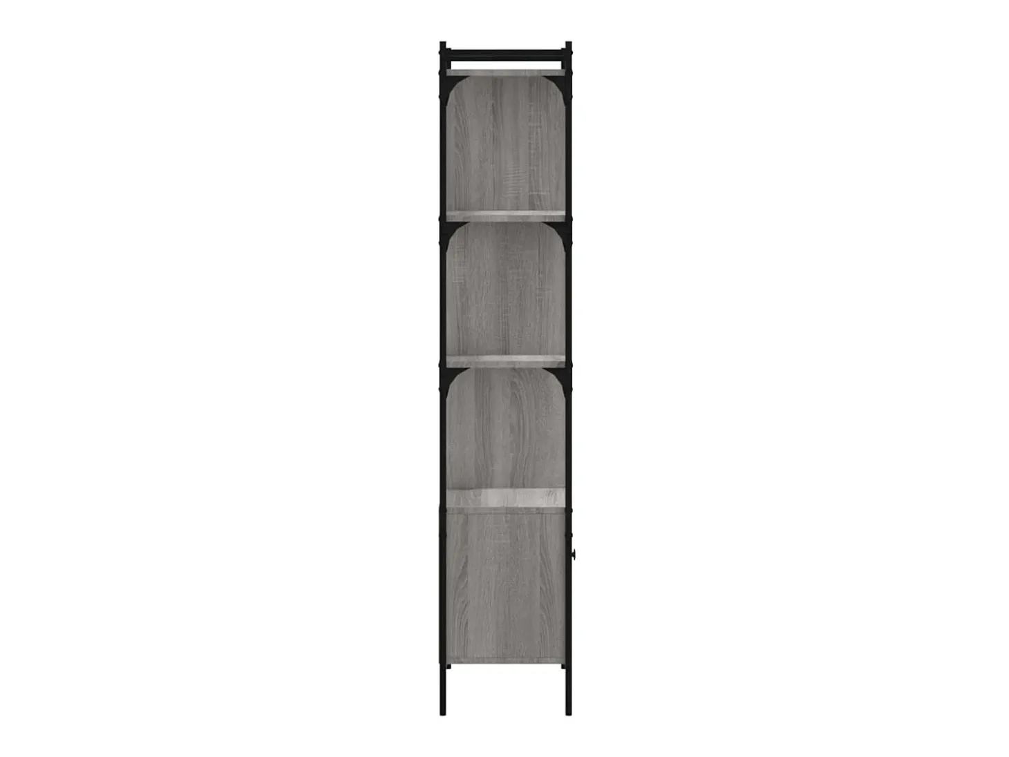 Estante c/ porta 44,5x30x154,5 cm deriv. madeira cinza sonoma PT625319
