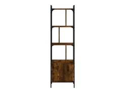 Estante c/ porta 44,5x30x154,5cm deriv. madeira carvalho fumado