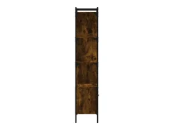Estante c/ porta 44,5x30x154,5cm deriv. madeira carvalho fumado