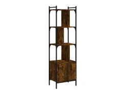Estante c/ porta 44,5x30x154,5cm deriv. madeira carvalho fumado PT104160