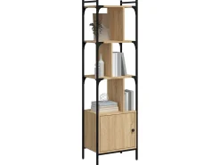 Estante c/ porta 44,5x30x154,5cm deriv. madeira carvalho sonoma PT718663
