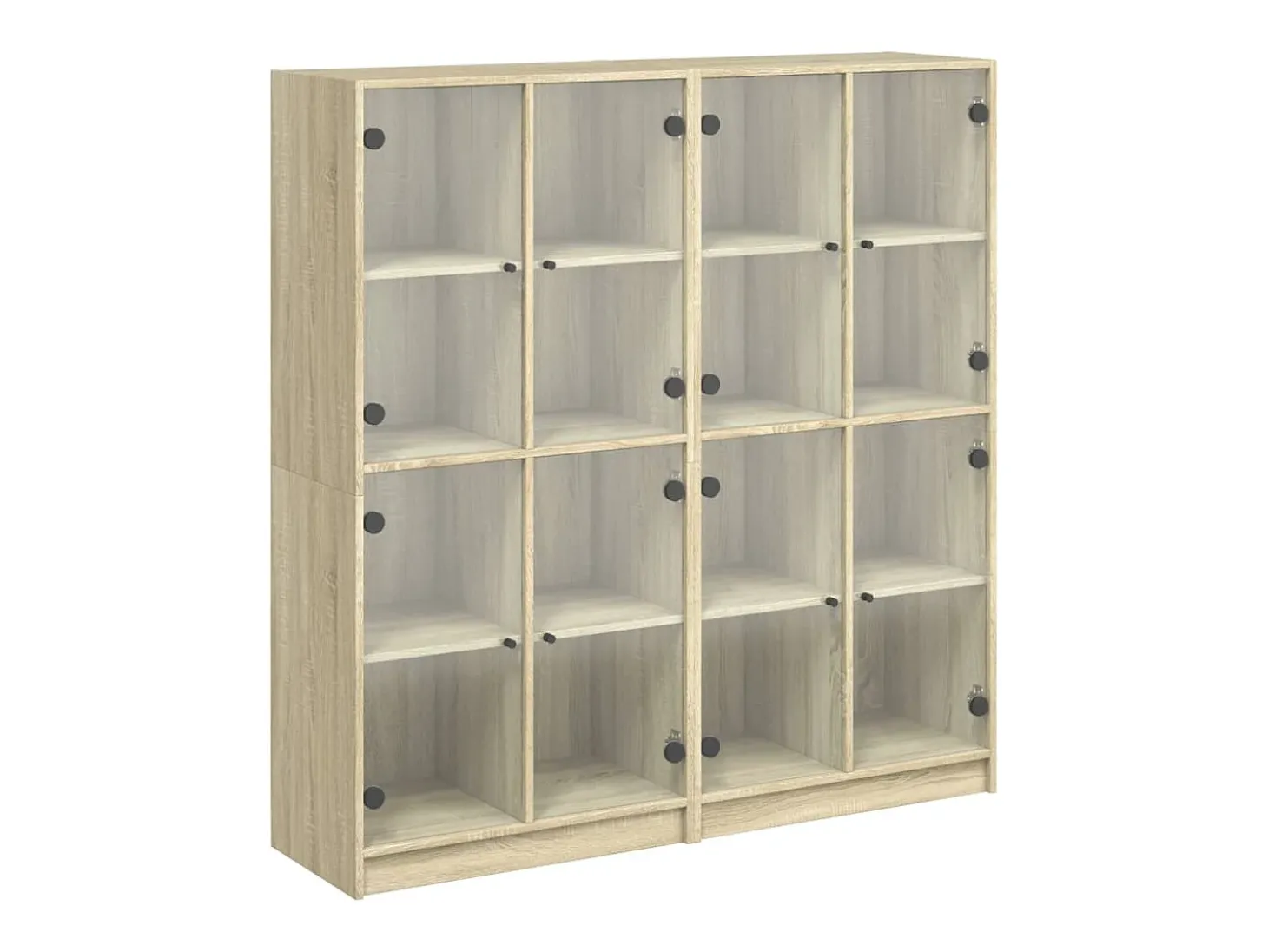 Estante c/ portas 136x37x142 cm deriv. madeira carvalho sonoma PT133959