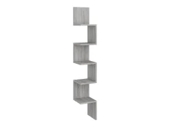 Estante canto 20x20x127,5 cm derivados madeira cinzento sonoma PT139399