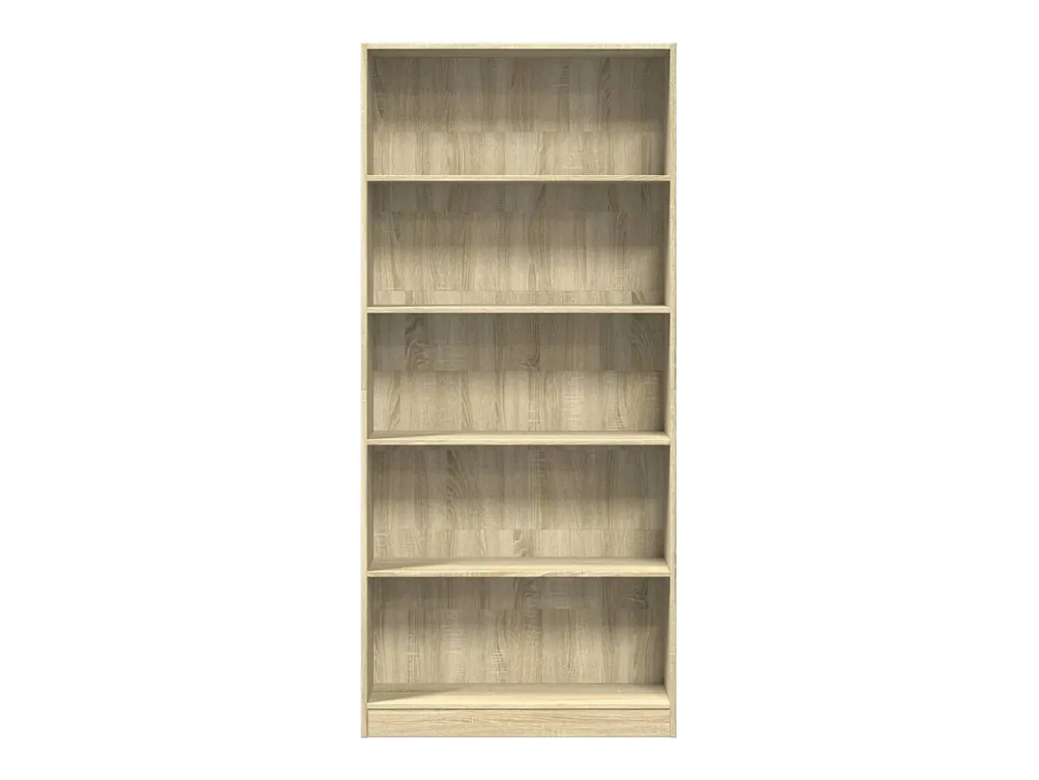 Estante Carvalho Sonoma 80x24x176 cm Madeira Engenheirada