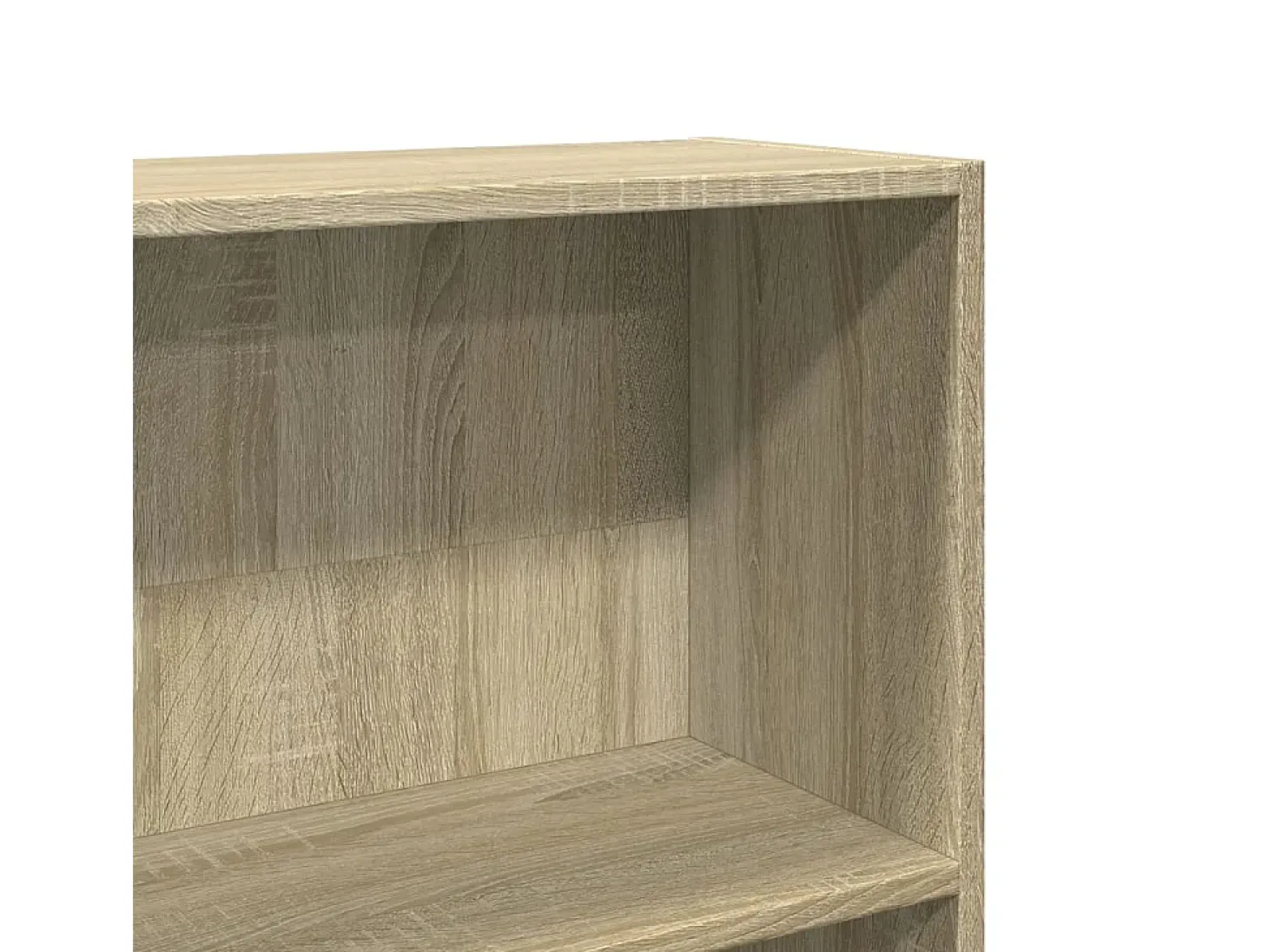 Estante Carvalho Sonoma 80x24x176 cm Madeira Engenheirada