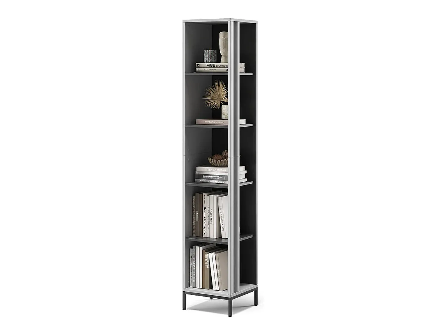 Estante cinza 36x36x188 eliza