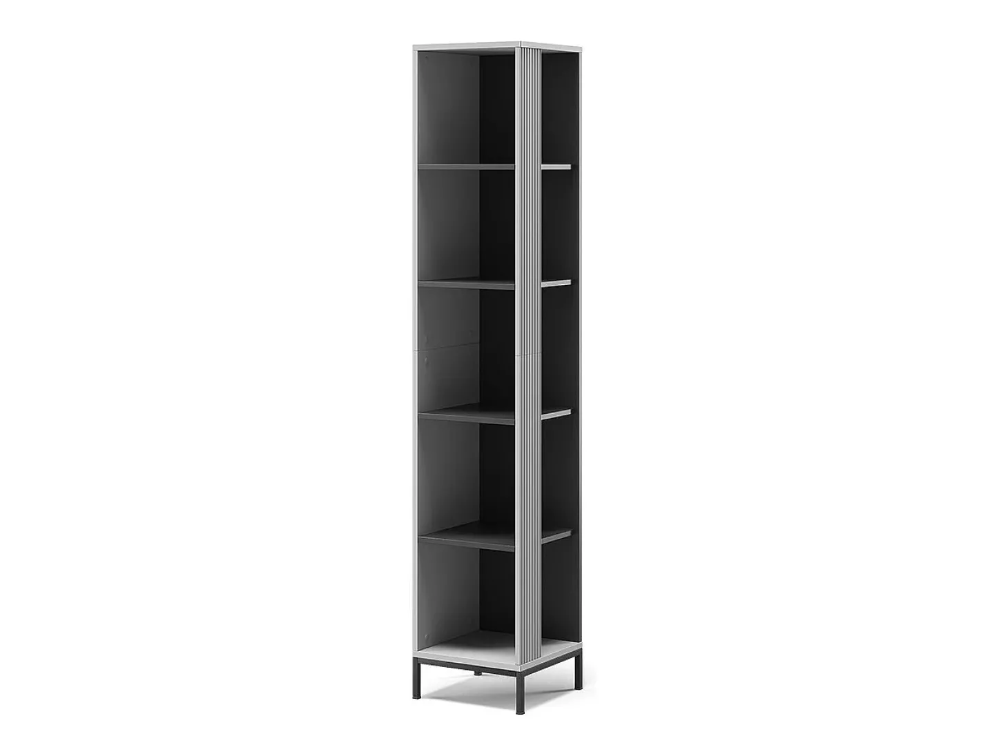 Estante cinza 36x36x188 eliza