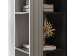 Estante cinza 36x36x188 eliza