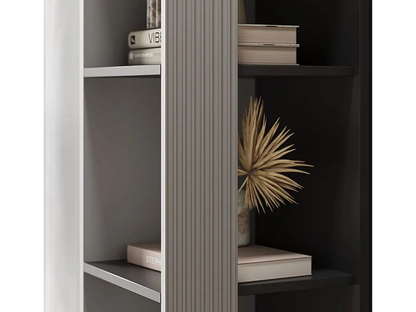 Estante cinza 36x36x188 eliza