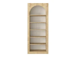 Estante com 6 nichos - Natural claro - CYMORA