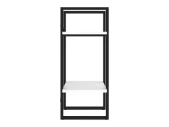 Estante com 2 prateleiras 40x30x70 cm derivados madeira branco