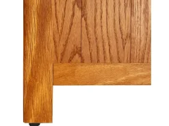 Estante com 3 prateleiras 70x22,5x82 cm madeira carvalho maciça