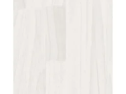 Estante com 2 prateleiras 80x30x70 cm pinho maciço branco