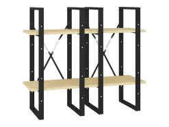 Estante com 4 prateleiras 40x30x140 cm pinho maciço