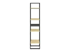 Estante com 4 prateleiras 40x30x140 cm pinho maciço