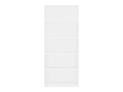 Estante com 5 prateleiras derivados de madeira branco